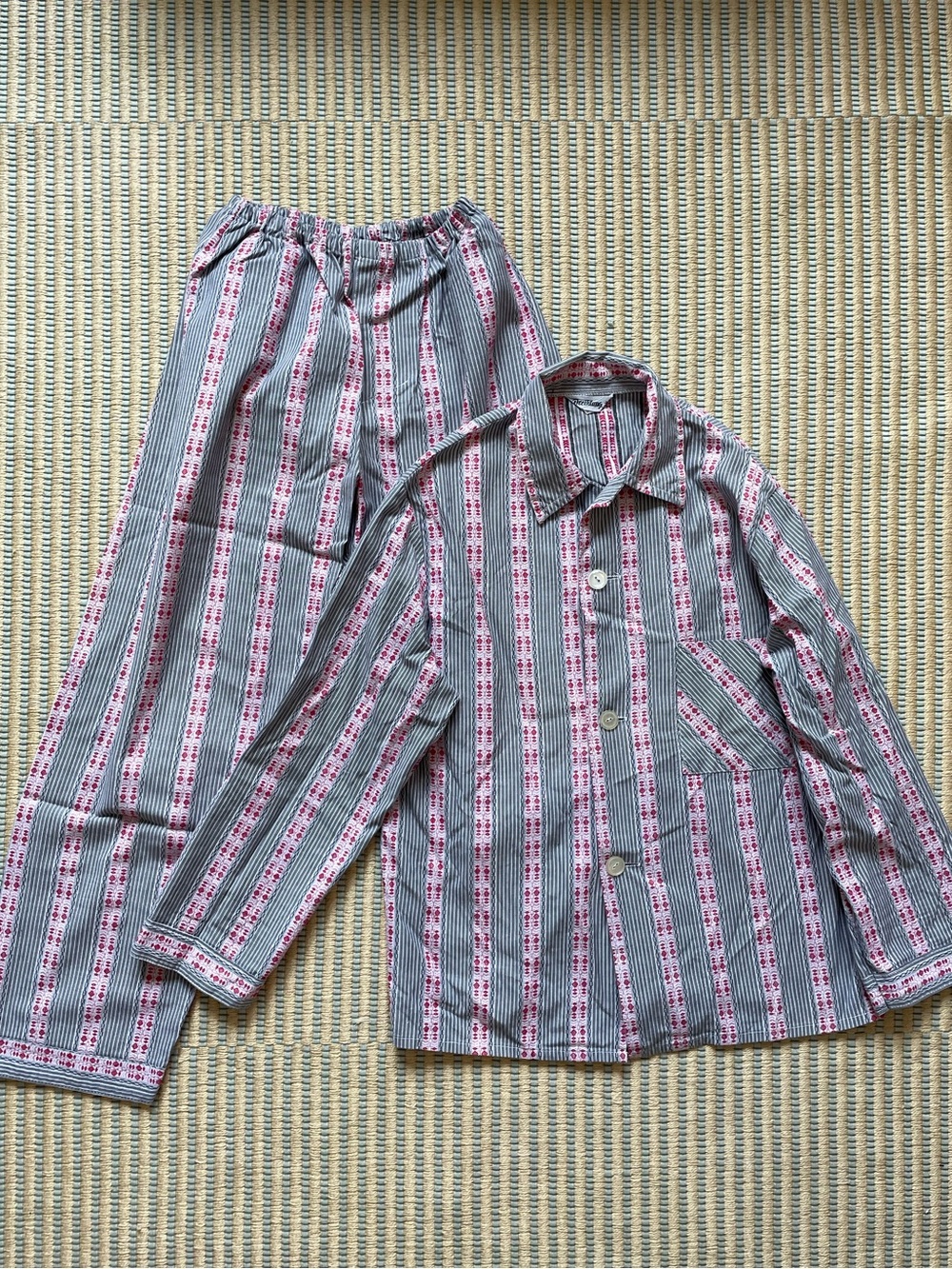 Beautiful vintage European pajama set